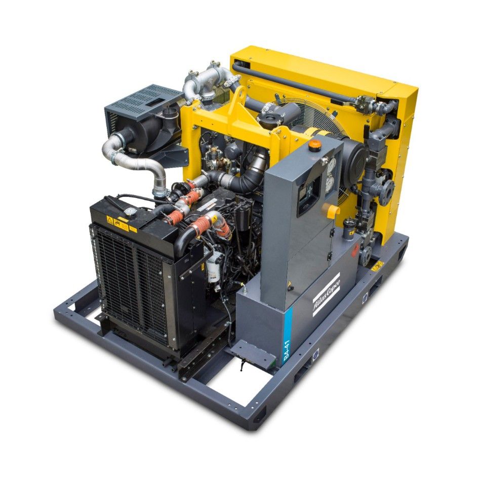 Бустер - дожимной компрессор высокого давления Atlas Copco B18TT-61/1000